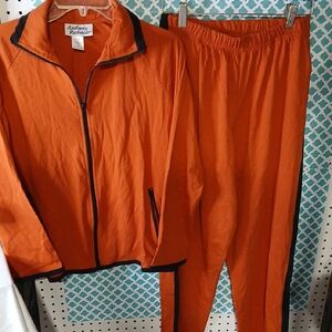 Anthony Richards Vibrant Orange Activewear Set